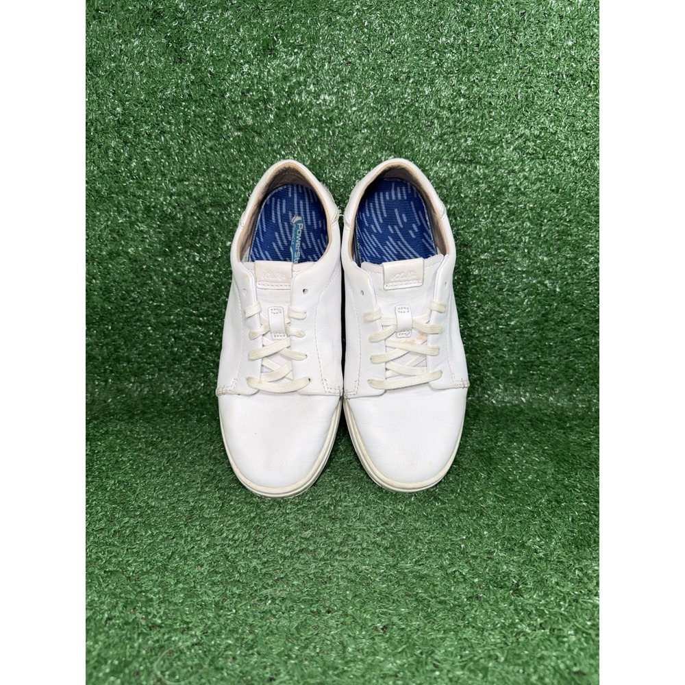 Olukai Pehuea Li 'ILI Women's Size 6.5 Casual White Leather Sneakers Shoes - Picture 7 of 9